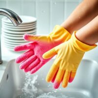 Sponge Gloves for Dishwashing