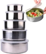 Protects Stainless Steel Fresh Box-5 pcs (P-1907) - Image 2