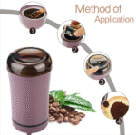 Electric Coffee Grinder Machine Fit All the Country Plug Standard 110V/220V Plug Alternatively