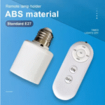 E27 60W Wireless Remote Control Smart Timer Switch 85V-265V Lamp Holder Multi Light Switch Baby Room Bedroom Home Smart Timer Switch - Image 5