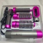 5 in 1 Hair Straightener Hair Iron Mutiful Curling Iron Hot Air Brush Hair Straightening Salon Beauty Styling Tools Heated Brush - Image 2