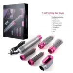 5 in 1 Hair Straightener Hair Iron Mutiful Curling Iron Hot Air Brush Hair Straightening Salon Beauty Styling Tools Heated Brush - Image 7