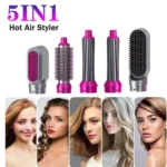 5 in 1 Hair Straightener Hair Iron Mutiful Curling Iron Hot Air Brush Hair Straightening Salon Beauty Styling Tools Heated Brush - Image 6