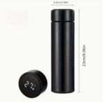 Insulated 304 Stainless Steel Smart Temperature Display Touch Water Cup, Straight Body, with LED Display - Image 2