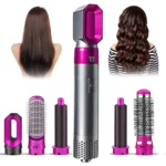 5 in 1 Hair Straightener Hair Iron Mutiful Curling Iron Hot Air Brush Hair Straightening Salon Beauty Styling Tools Heated Brush - Image 4