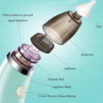 Baby Nose Cleaner with Different Levels of Suction USB Rechargeable Nasal Aspirator - Image 5