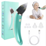 Baby Nose Cleaner with Different Levels of Suction USB Rechargeable Nasal Aspirator - Image 3